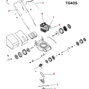 Spectrum TG40S parts Breakdown Website