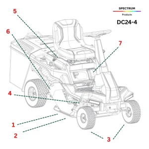 Spectrum DC24-4 Parts Diagram