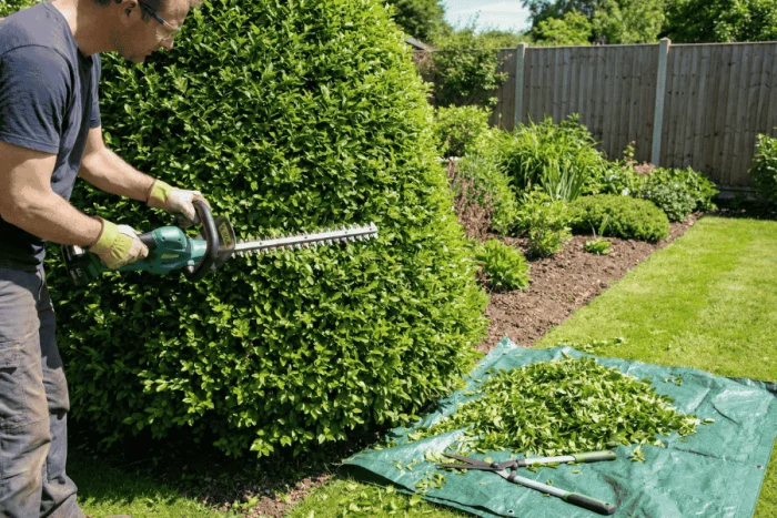 how to cut your bushes