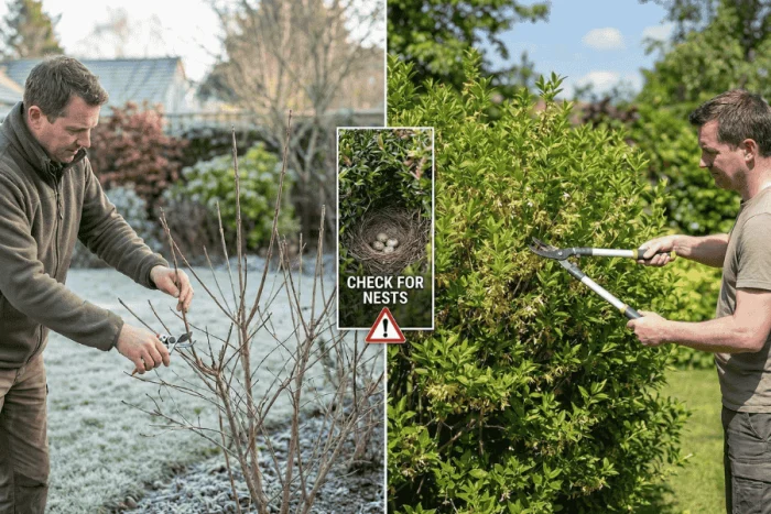 when to cut back shrubs uk
