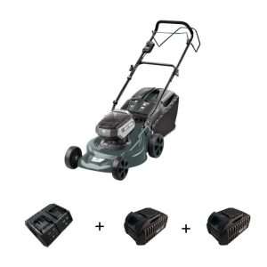 Spectrum Battery Lawn Mower Bundle
